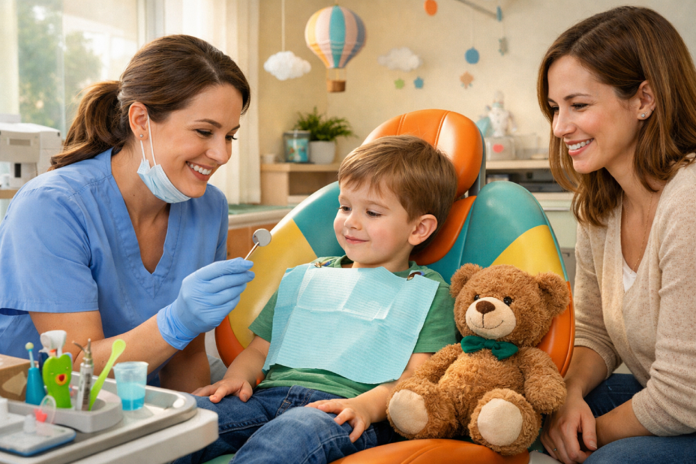 First Dental Visits Made Easy: Helping Kids Feel Safe, Calm, and Confident